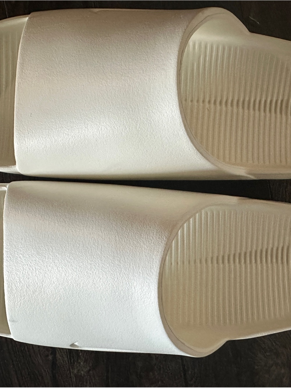 Size 13 Nike Men's Calm Slides Sail Ivory White Color